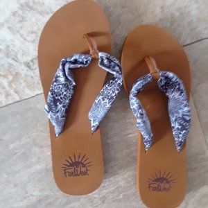 far west flip flops
